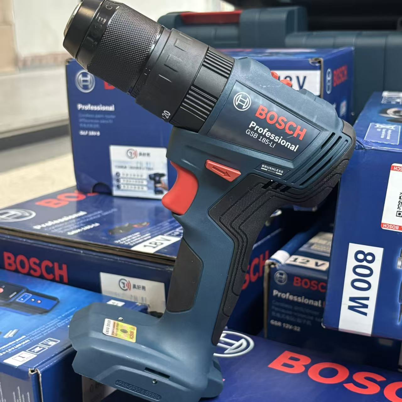 Brushless Cordless Electric Drill 18V - Bosch GSB 185-LI – akumulatorowa wiertarko-wkrętarka