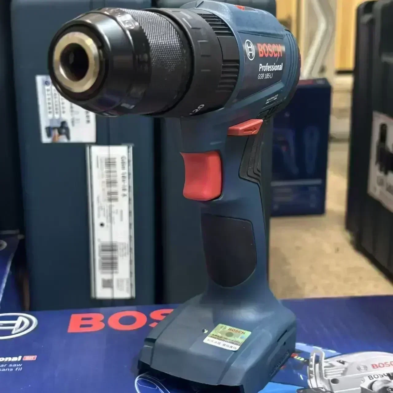 Brushless Cordless Electric Drill 18V - Bosch GSB 185-LI – akumulatorowa wiertarko-wkrętarka