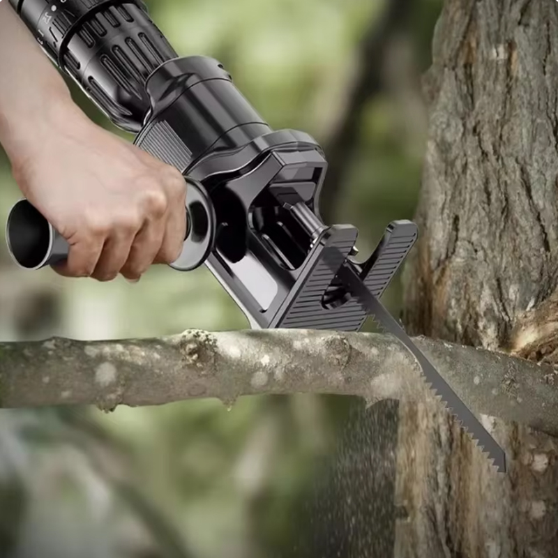 Przenośny adapter do wiertarki – Reciprocating Saw Attachment Drill recenzja i cena