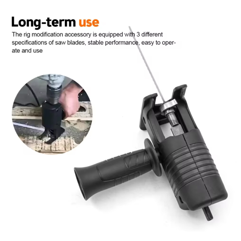 Przenośny adapter do wiertarki – Reciprocating Saw Attachment Drill recenzja i cena