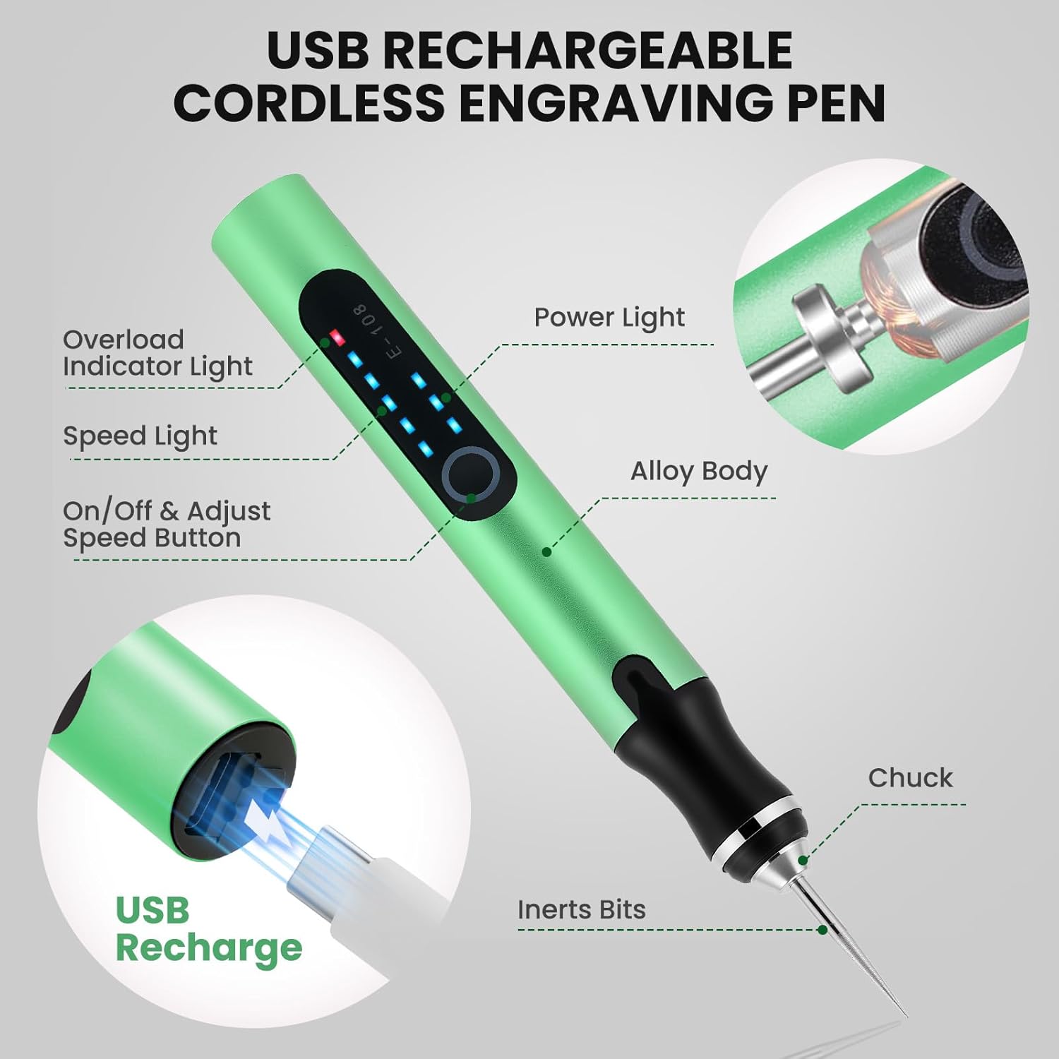 Elektryczny długopis do grawer – Electric Screwdriver Rechargeable Usb recenzja i cena