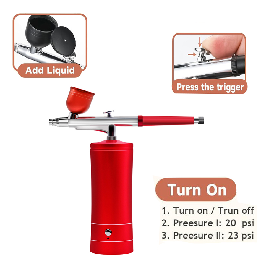 Zestaw do airbrush z kompresor – Airbrush Kit With Mini Compressor recenzja i cena