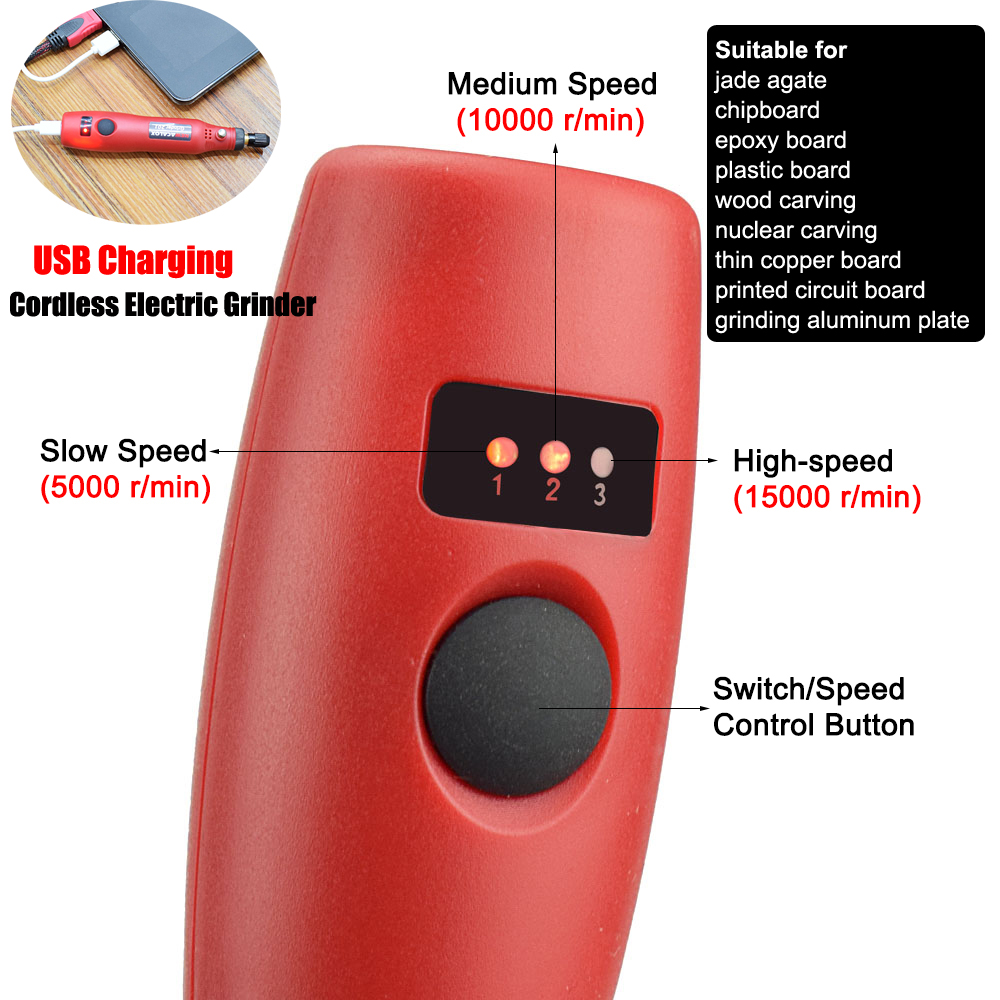 NEWACALOX bezprzewodowy zestaw – Cordless Rotary Tool Kit Accessories recenzja i cena
