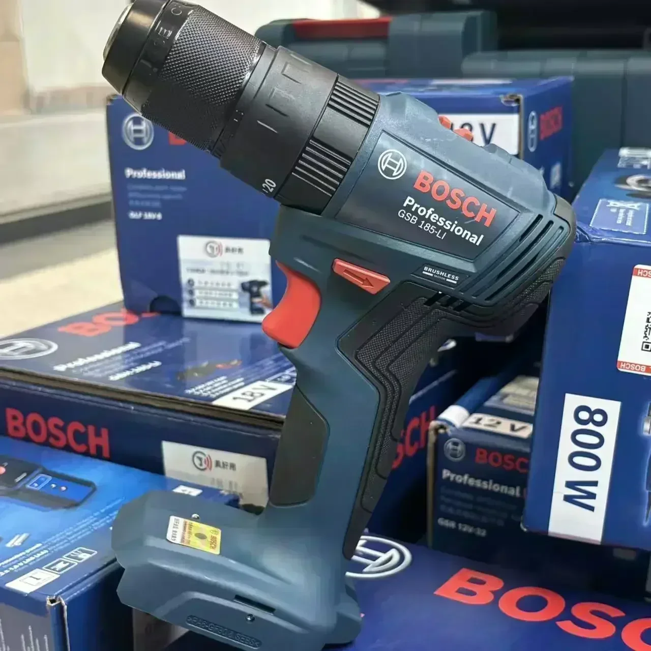 Bosch GSB 185-LI – akumulatoro – Brushless Cordless Electric Drill 18V recenzja i cena