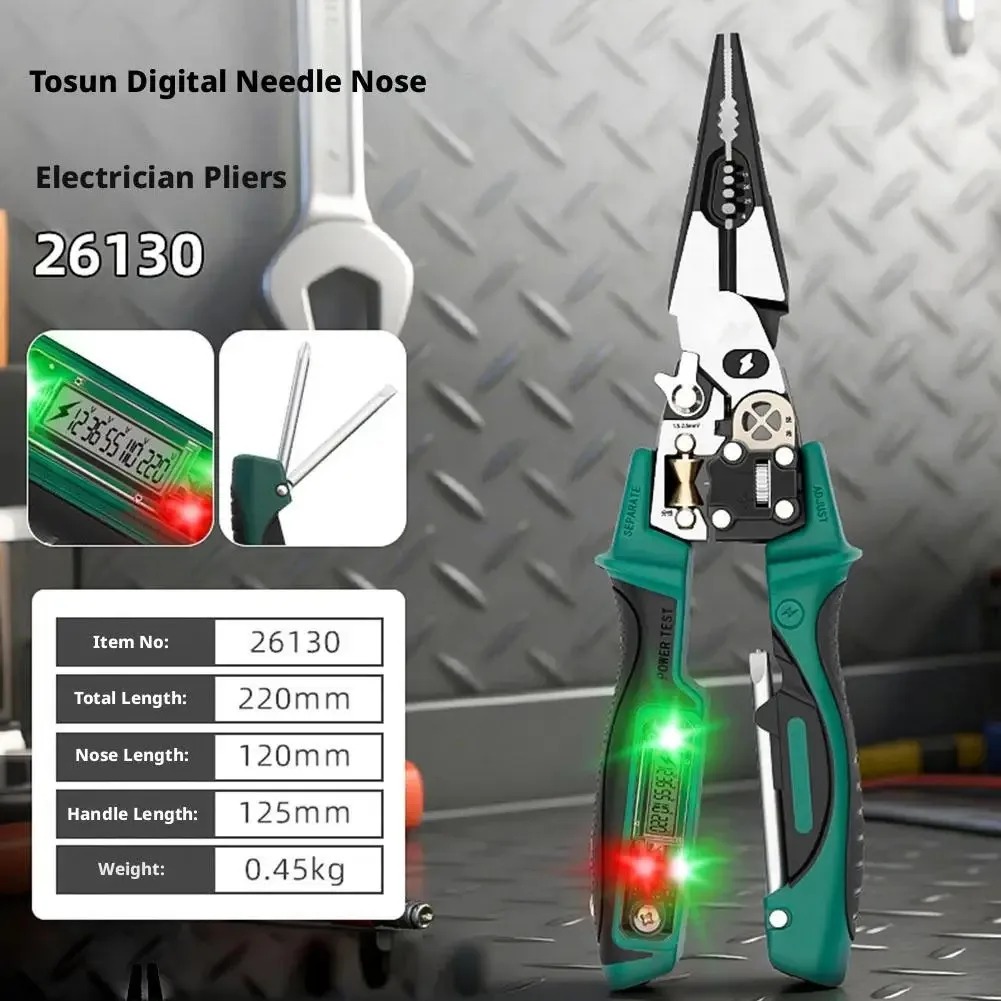 Szczypce elektryczne z cyfrowy – Automatic Wire Stripper Cutter recenzja i cena