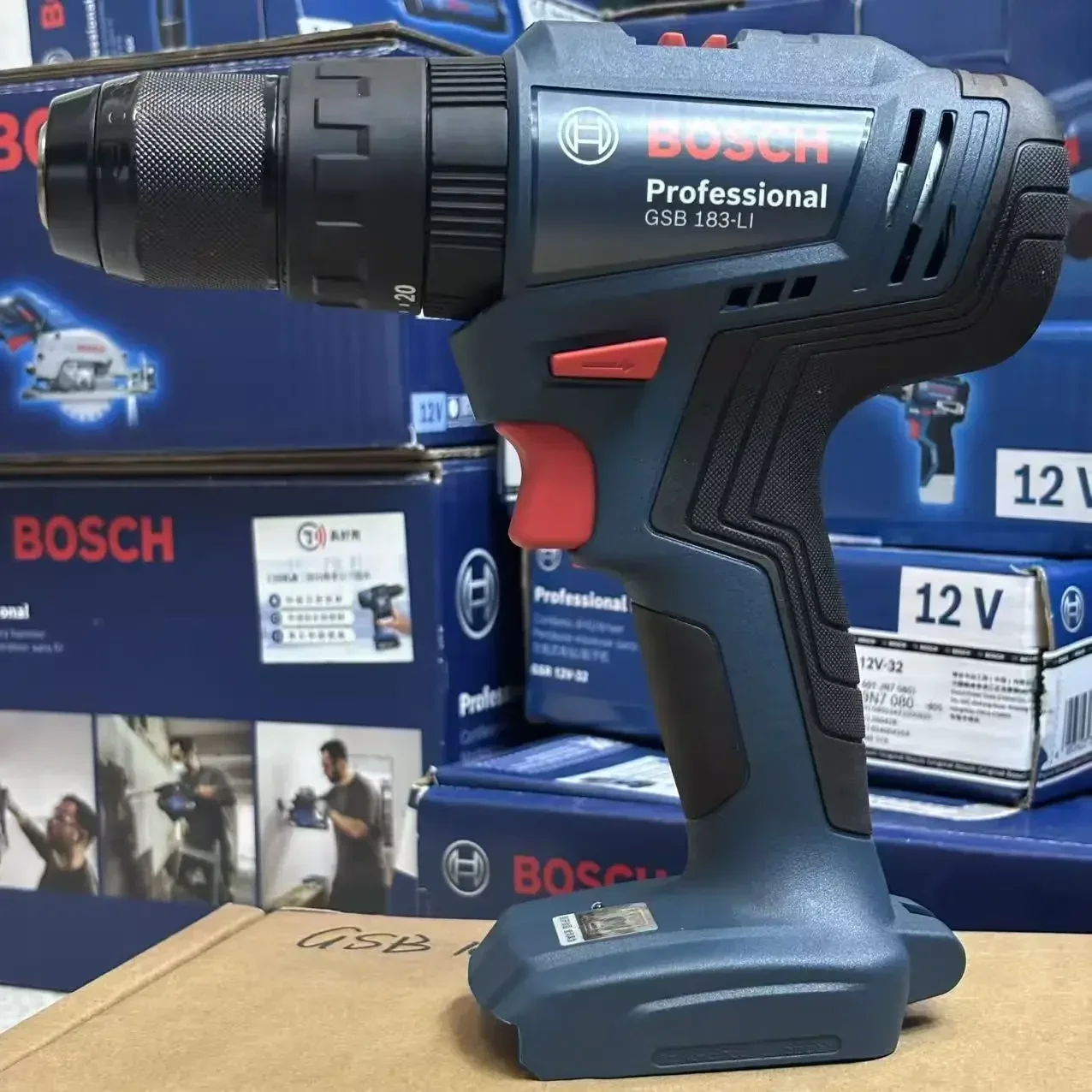 Bosch GSB 183-LI – akumulatoro – Brushless Cordless Electric Drill 18V recenzja i cena