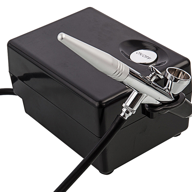 Przenośny opryskiwacz BT16 do  – Airbrush Kit With Mini Compressor recenzja i cena