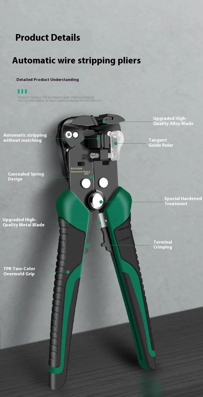 Automatyczne szczypce do zdejm – Automatic Wire Stripper Cutter recenzja i cena
