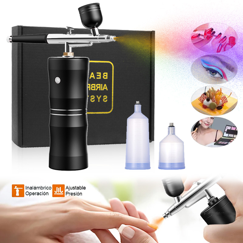 Oxygen Spray Mini zestaw spręż – Airbrush Kit With Mini Compressor recenzja i cena